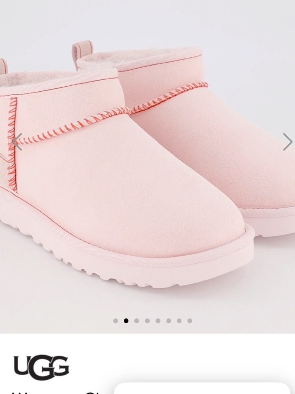 🔥 UGG. Mother’s Day Pink Short Suede Ankle Booties - Picture 6 of 14